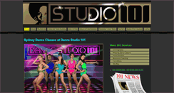 Desktop Screenshot of dancestudio101.com.au